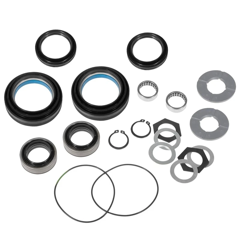 Kit de joints anti-poussière pour essieu extérieur, joint de chambre à air, roulement à aiguilles, bague à pression et rondelle de butée pour F250 F350 F450 F550