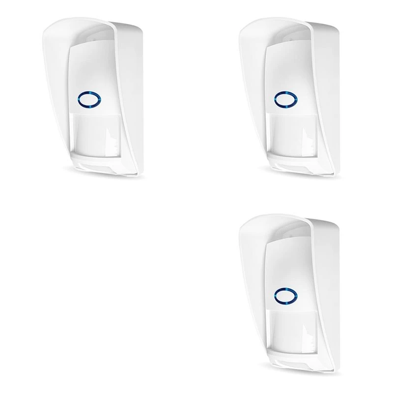 M01K 3X 433Mhz Wireless PIR Motion Sensor Alarm Animal Immune Infrared Detector Waterproof Outdoor Infrared Detector