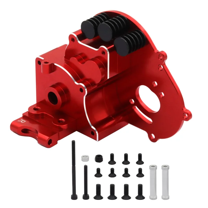 Metal Transmission Gearbox Gear Box for 1/10 Traxxas Slash 2WD VXL Rustler Stampede Bandit RC Car Upgrade Parts,2