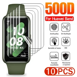 Protecteur d'écran HD pour Huawei, bracelet intelligent, film hydrogel souple, pas de verre, bande 8 7 6 Band6 Band7