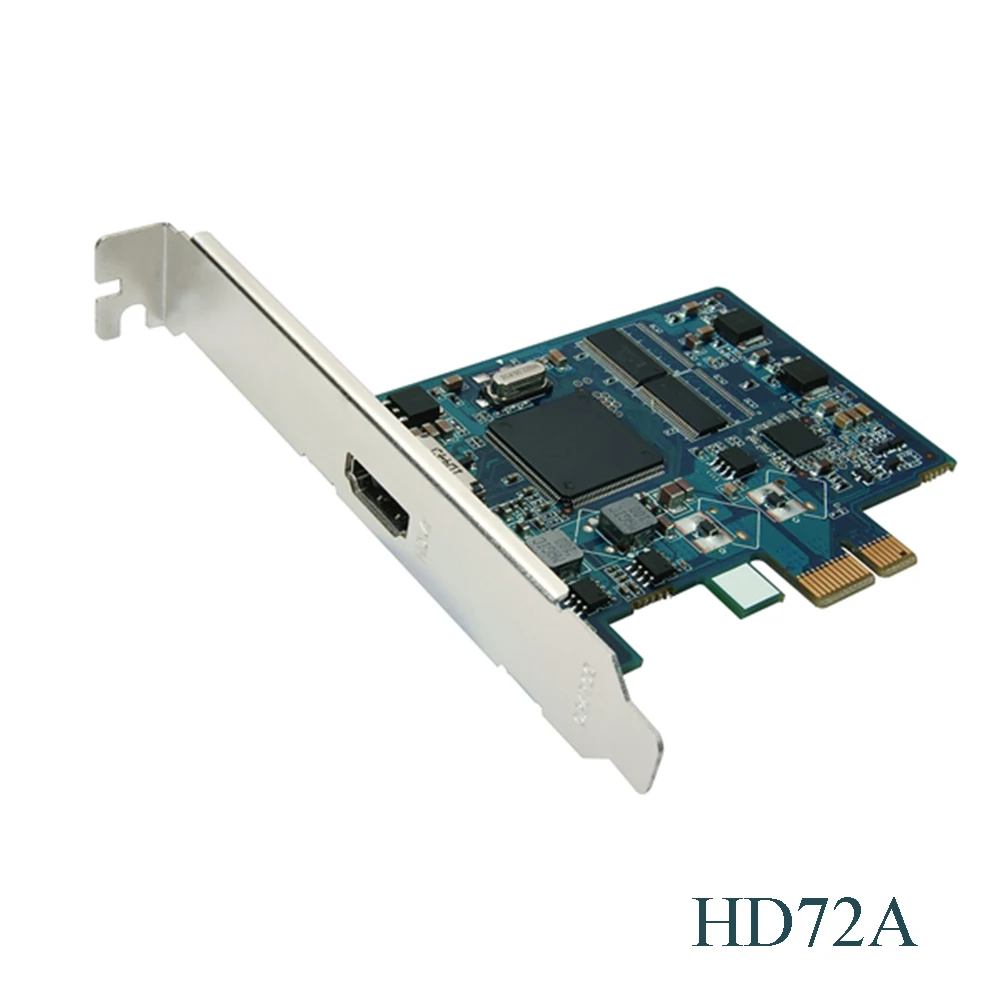 HDMI Video Capture Card HD72A 720P 1080I PCIE Capture Card Top Box CCTV Camera Game Grabber Live Recording Card  XP Vista 7 8 10