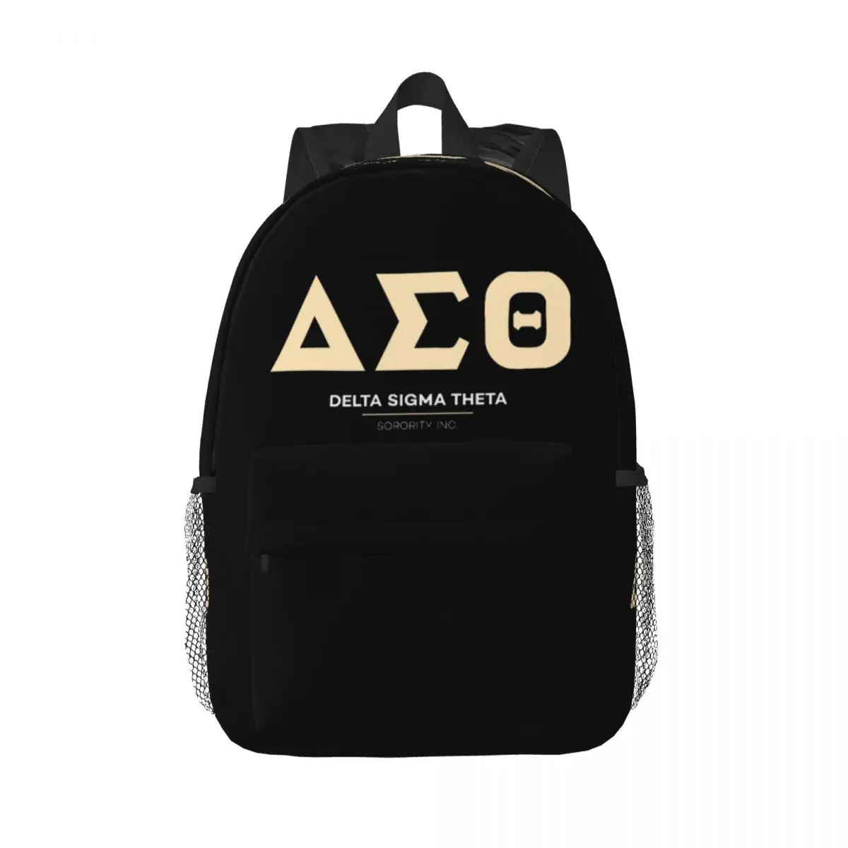 

Delta Sigma Theta Sorority Gifts Backpack Hot Sale Daypack Large Capacity Boy Girl BookBag Shoulder Bag for Men Women School Bag