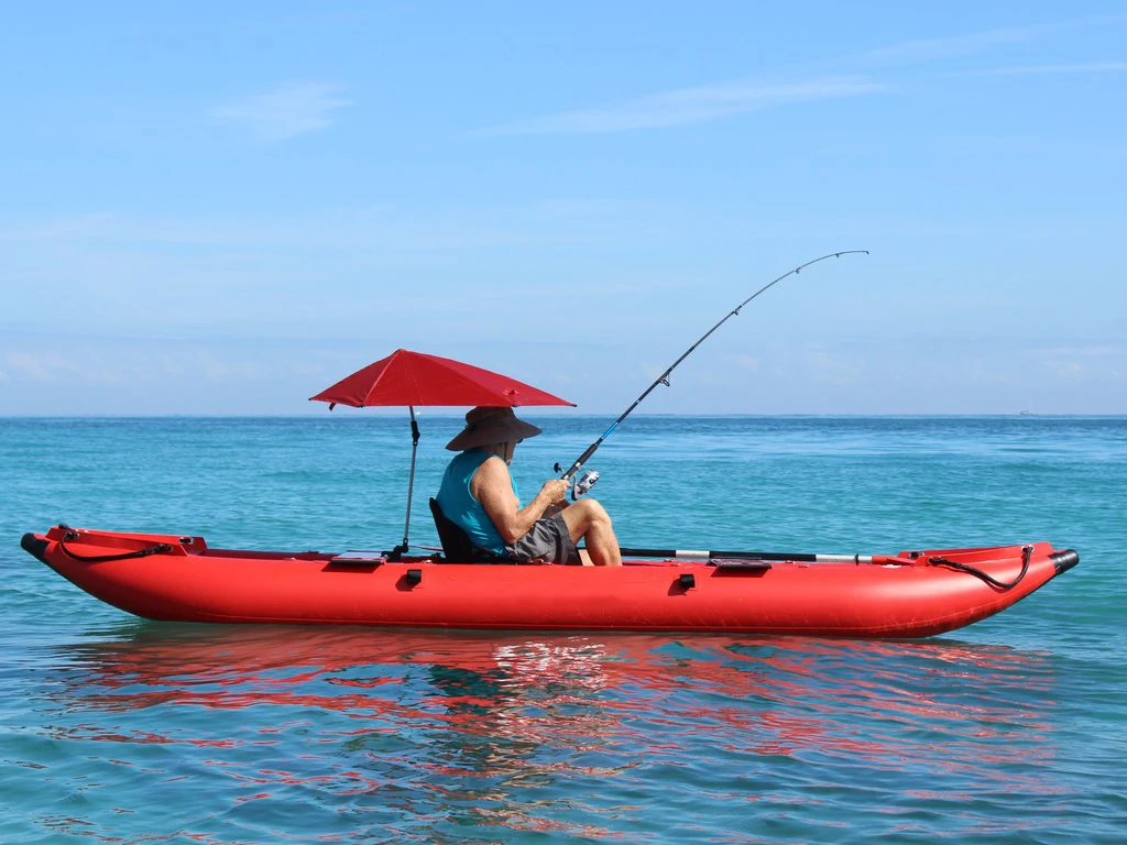 Borsa da trasporto gonfiabile per canoa per kayak da rafting ecologica in PVC leggero e gonfiabile inclusa