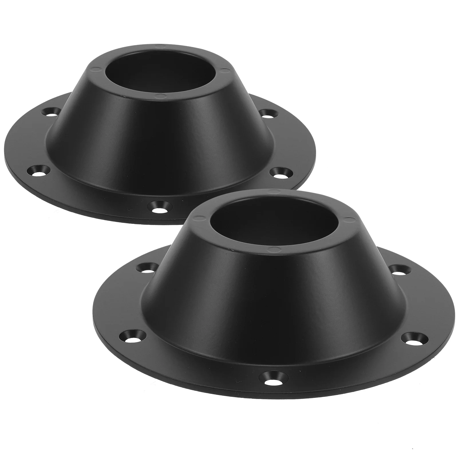 2 Pcs RV Base Accessories Table Mount Pedestal Monitors Casters for Aluminum Flange