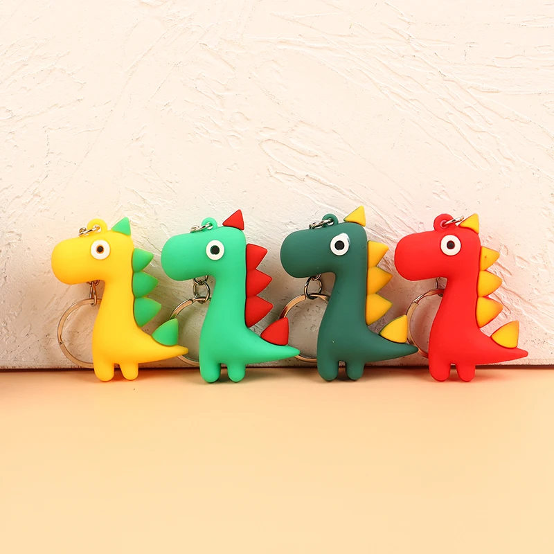 Portachiavi bambola dinosauro cartone animato ciondolo borsa creativa portachiavi ciondolo borsa regalo piccola 1 pz