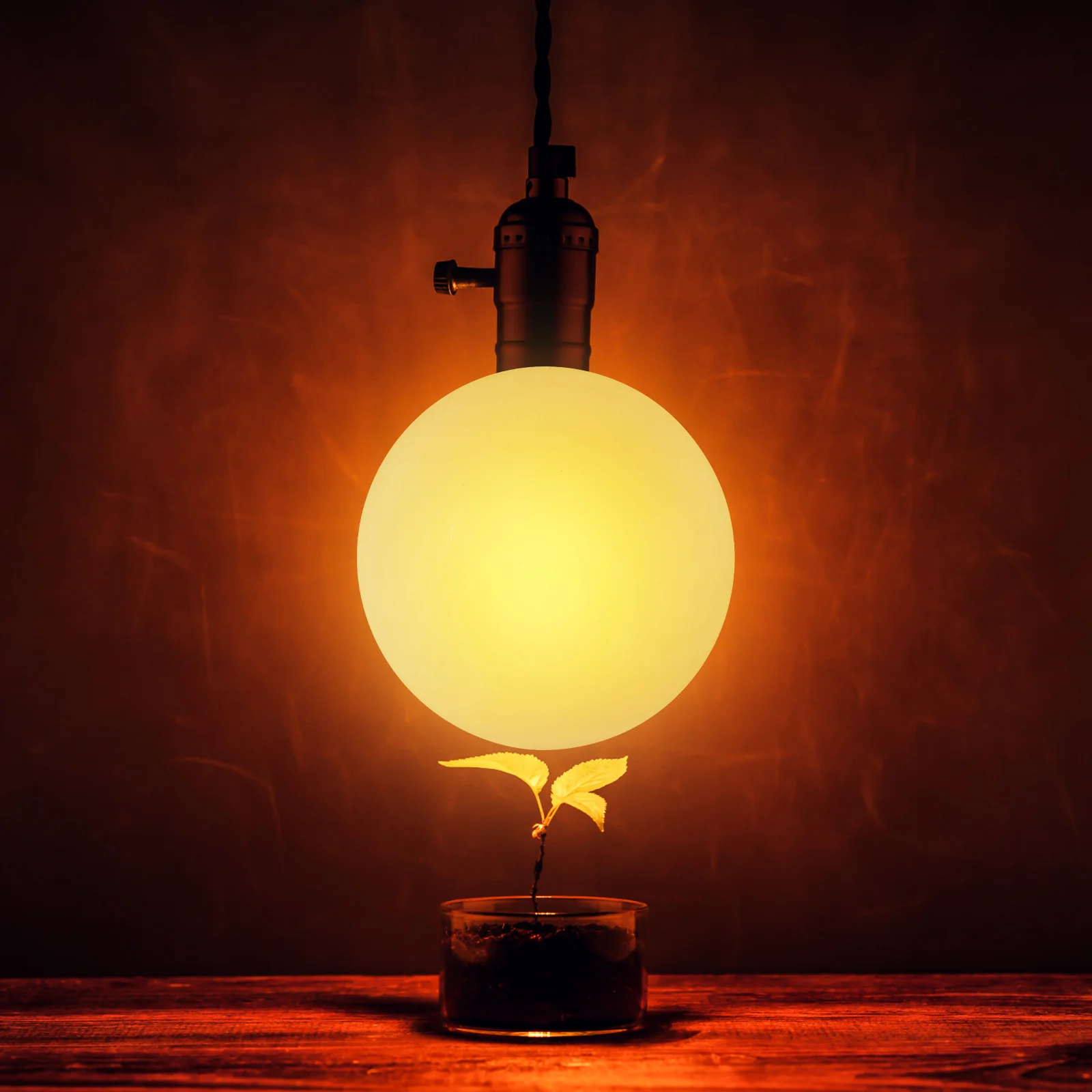 

Frosted Acrylic Globe Lampshade Replacement White Wall Lamp Post Shade 150Mm Outdoor Floor Light Fixture Cover Spherical Glass