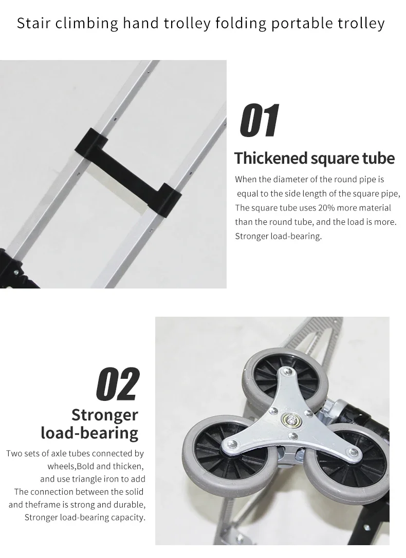 10ล้อแบบพกพาชั้นบนยืน75kgs ยืดหดได้รถบรรทุกอลูมิเนียมทุกพื้นที่บันไดรถปีนเขา