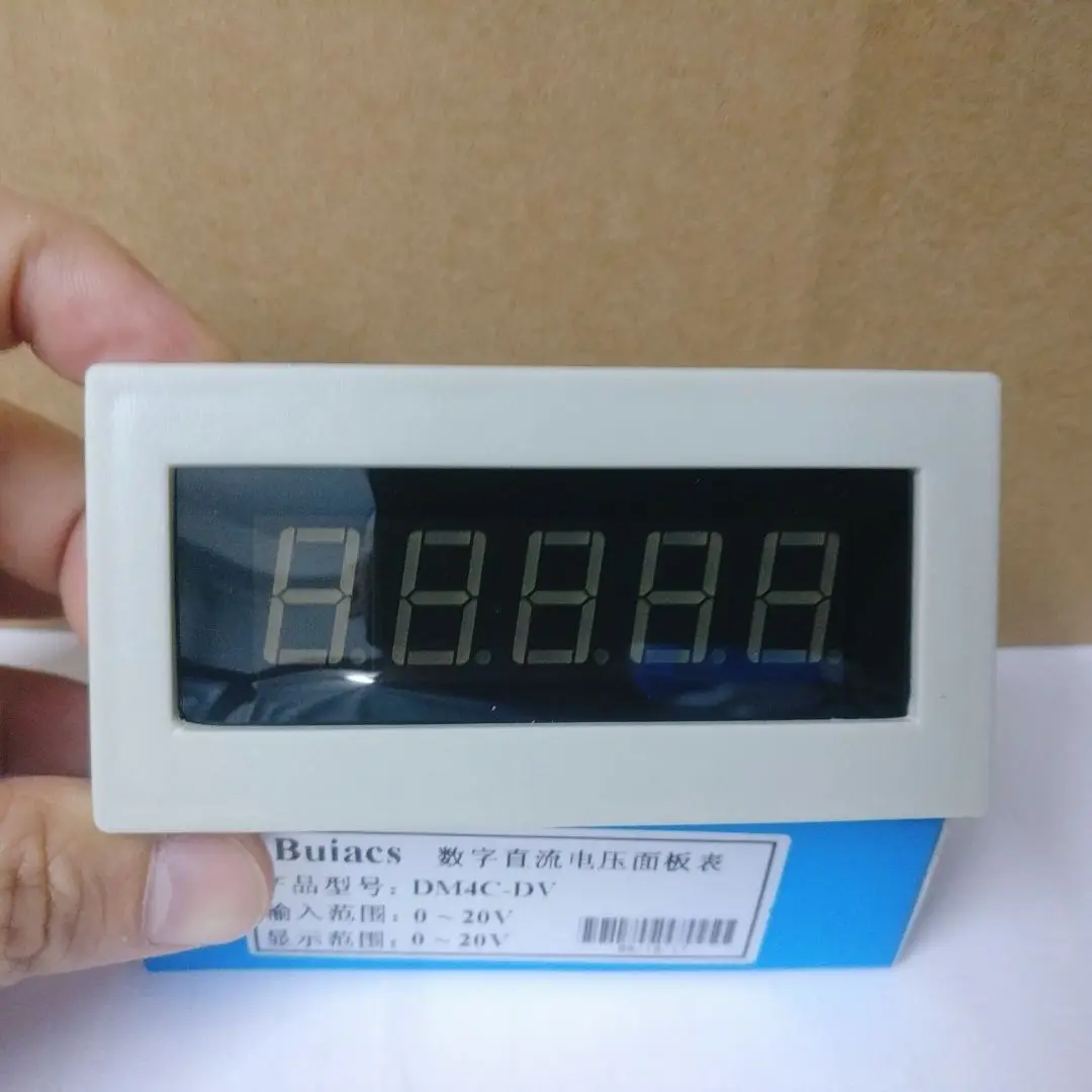 

Jianli BUIACS Panel DC Digital Voltmeter Ammeter DM4C-DA DM4C-DV