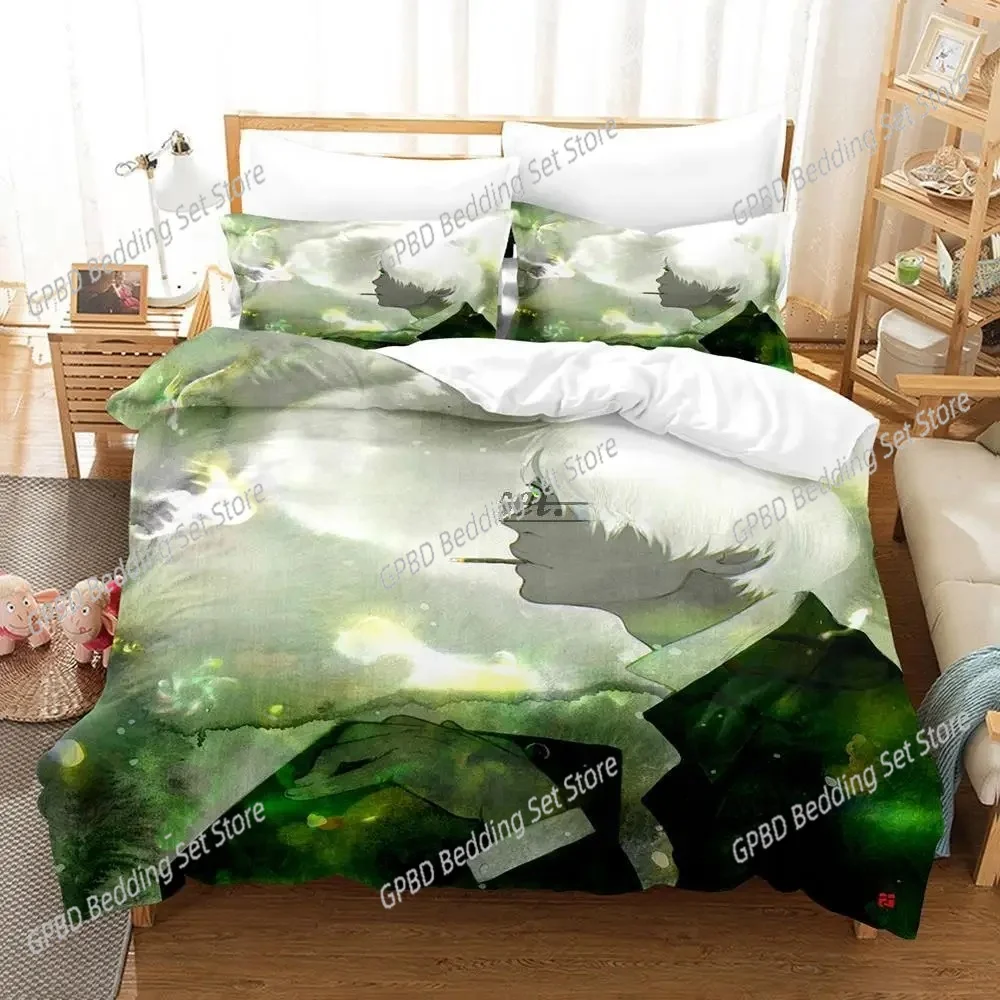 

Mushishi 3D Bedding Set Duvet Cover Pillowcases Single Twin Full Queen King Size Home Decor Quilt Boys Gift