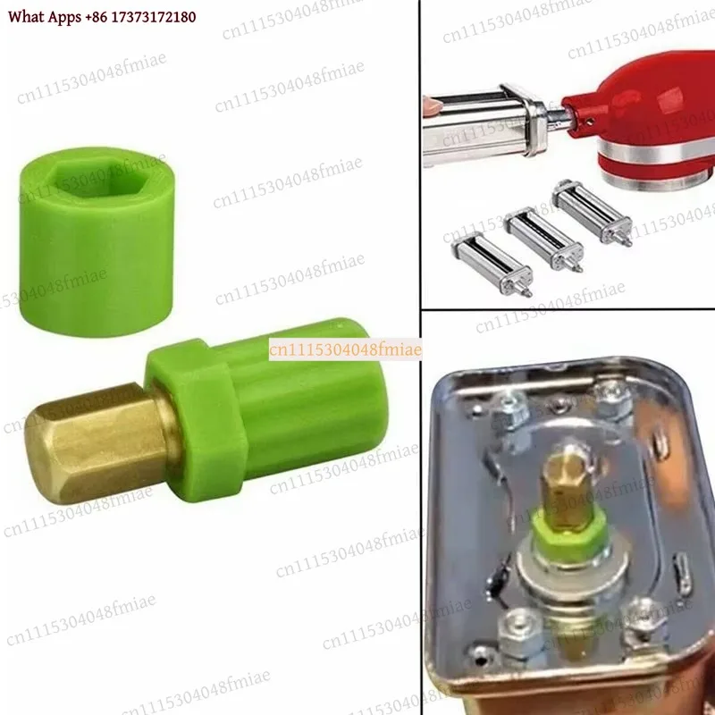 3Pcs Shear Shaft Coupler Roller Attachment Plastic Repair Kit For Stand Mixer