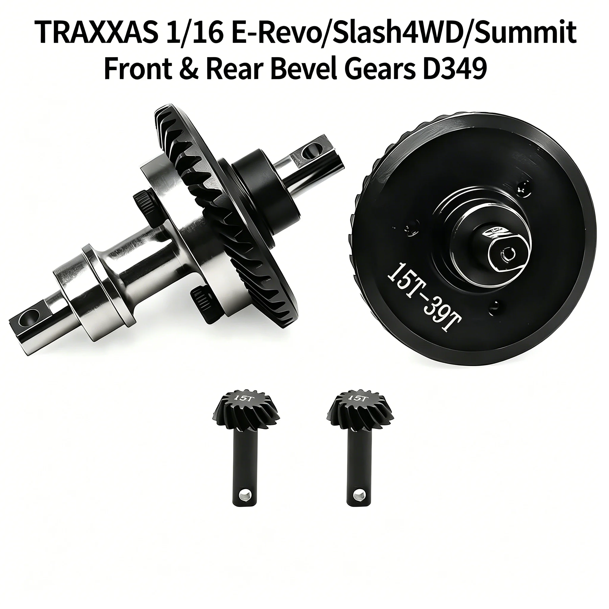 

Стальной комплект сцепления и шестерен для TRAXXAS 1/16 E-Revo Summit Slash - более прочный, чем штатный, и износостойкий, улучшенные аксессуары.