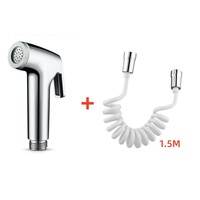 Handheld Water Toilet Bidet Sprayer Flexible Spring Shower head Hose tube Telephone Line soft Hoses bathroom Accessories