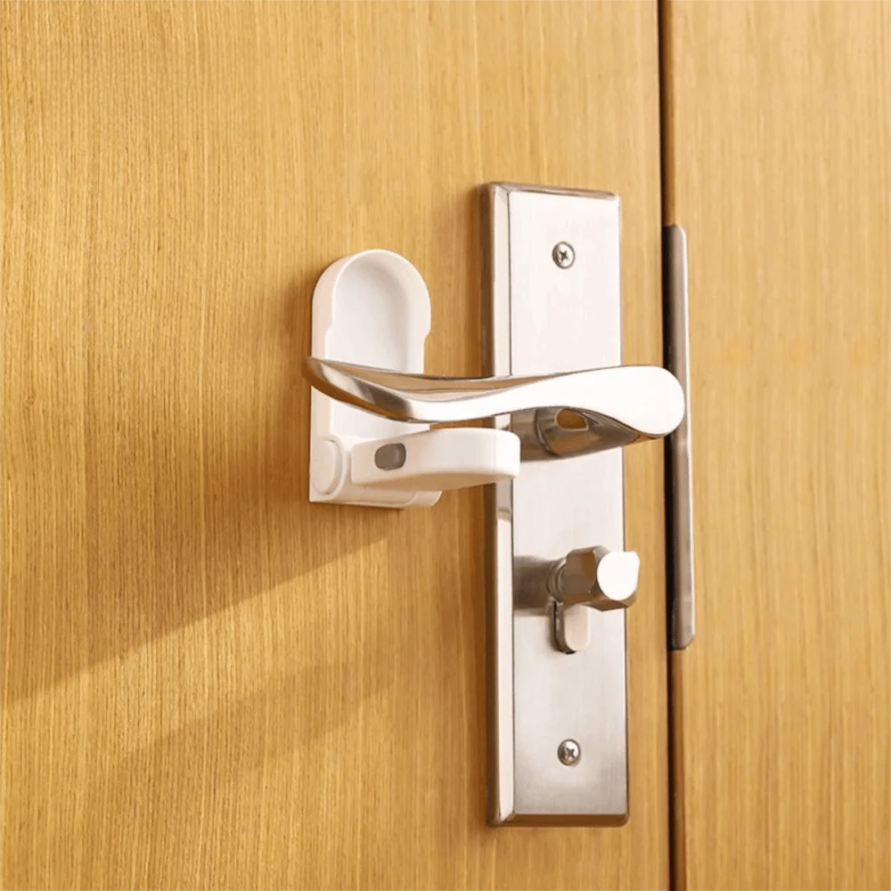 No Tools Required Door Lock No Adhesives Required Simple Install Door Knob Safety Lock Unisex Proof Door Lock Toddlers Safety