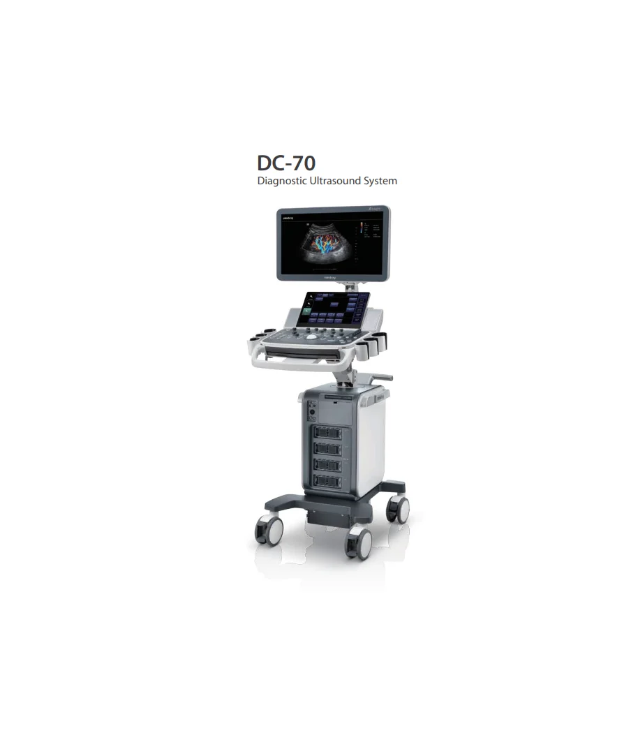 Original Mindray DC - 80Ultrasound Diagnostic Imaging System / Probe