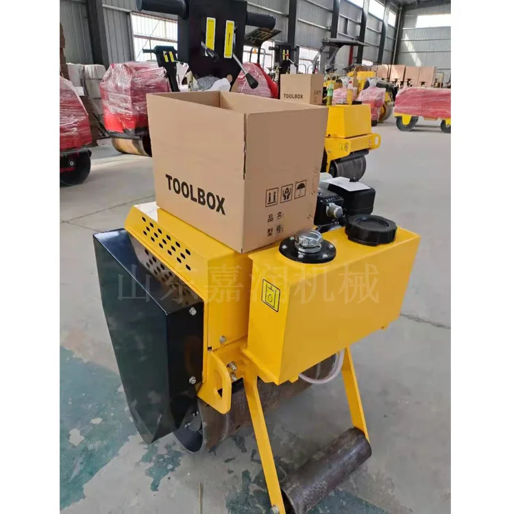 HCY Walk-behind single steel roller, small vibration roller, asphalt pavement compaction roller
