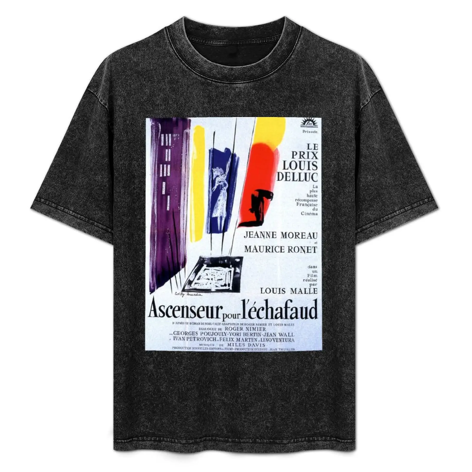 T-shirt Malle Ascenseur pour l'escalade, style moderne imprimé