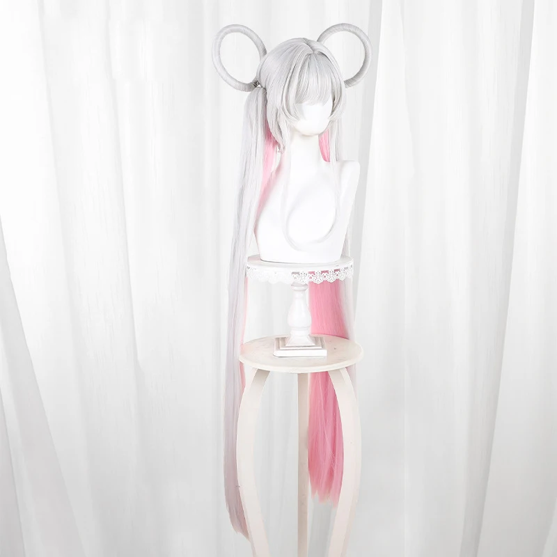 ¡Chou Kaguya Hime Cosplay peluca Anime princesa cósmica Kaguya! Yachiyo Runami Iroha Sakayori, accesorios para disfraz de pelo para mujer, peluca, gorro gratis