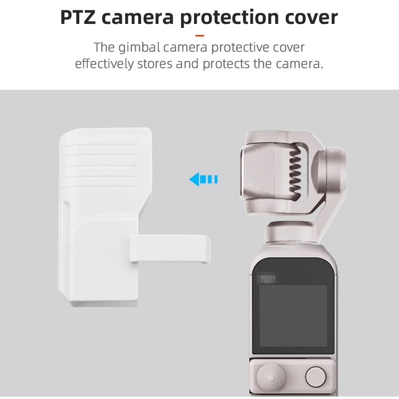 Защитная крышка для объектива ABFN, экран объектива, встроенная защитная крышка, защитная крышка от столкновений для Pocket 2/Osmo Pocket