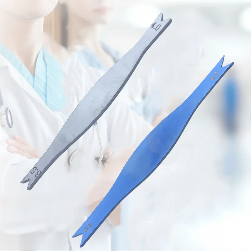 Stainless steel Ophthalmic Braunstein Eyelid Fixed Caliper 1pc Titanium Surgical Instrument