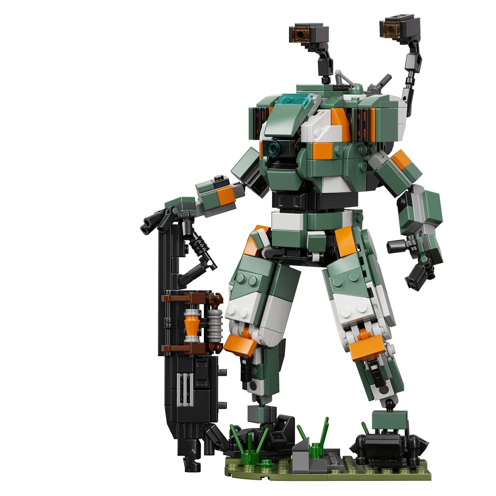 Hot New Titan Fall BT-7274 Pioneer Titan Robot Model Constructor Technical Building Blocks Military Mecha War Bricks Toys Gift