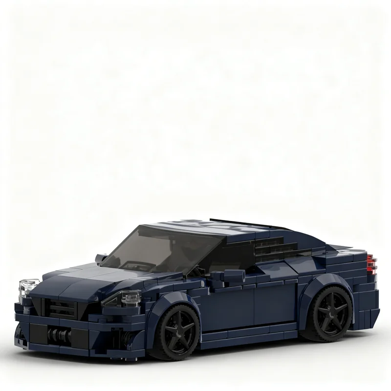 366pcs MOC Lexus IS F City Champions Model Building Blocks Toy Architecture DIY Christmas Gift Assemble Creative Idea Brick view 2