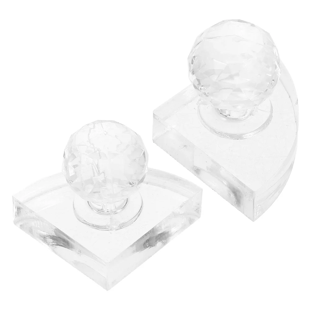 

2Pcs Eyeshadow Compacting Tool DIY Press Stamper for Blusher Powder Repair Depotting Makeup Tool Eye Stamp