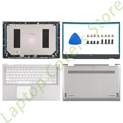 Neue Abdeckungen für inspiron 15 15,6 p88f lcd rückseitige Abdeckung Lünette Handballen auflage untere Scharniere Deckel oben Gehäuse Gehäuse ersetzen Zoll