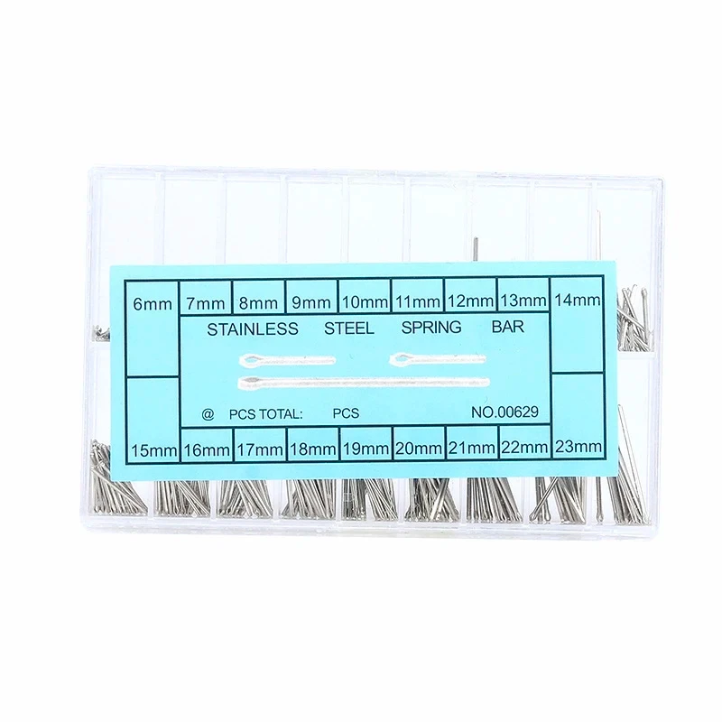 360PCS Stainless Steel Watch Band Link Pins Split Pin Connect Bar Hairpin Beads Watch Strap Repair Tool for Watchmakers - view 5