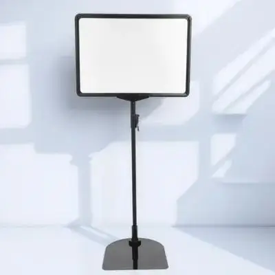 

Adjustable Poster Table Stand Holder A4 Floor Standing Sign Display Plastic Multifunctional Easy Setup For Wedding