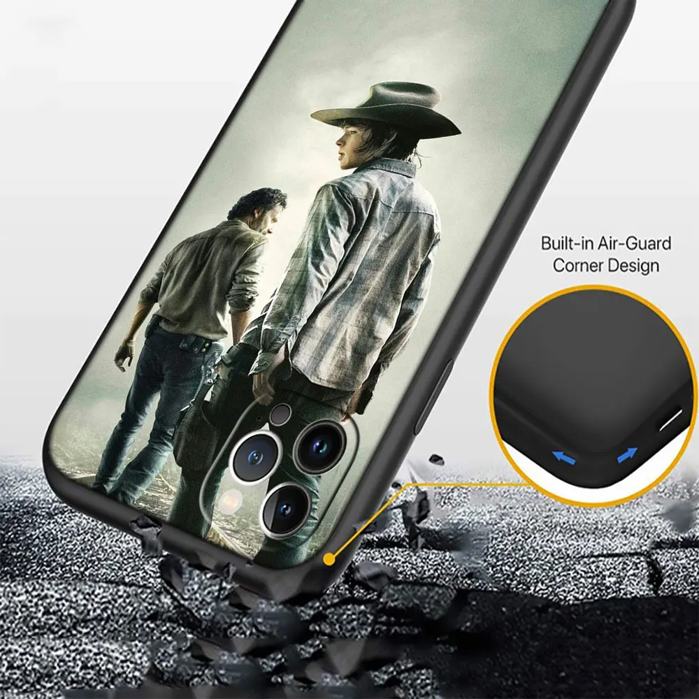 Coque TWD The Walking Dead pour Samsung Note, S22, 8, 9, 10, 20 Plus Lite, Ultra, J2, J4, J6, J7, J8 Prime, J730 Core