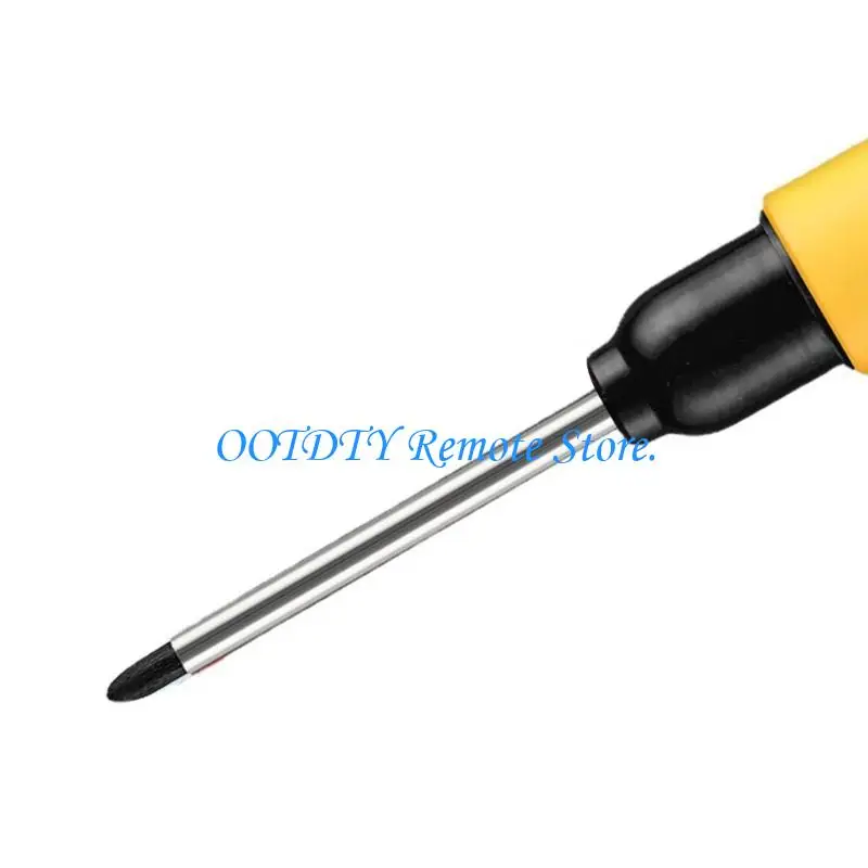 

6Pcs Waterproof Deep Hole Marker 33mm Long Tip Markers for Woodworking Project