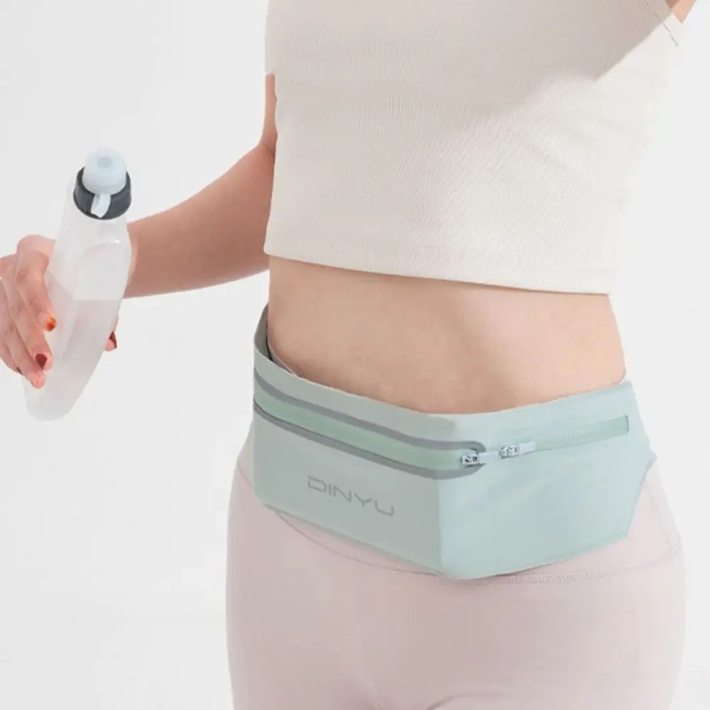 

Waterproof Running Waistband Portable Invisible Sports Fanny Pack Lightweight Reflective Strip Marathon Running Sports Belt Bag