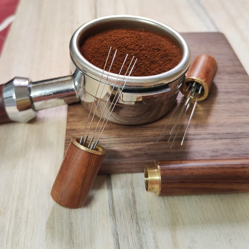 Coffee Tamper Stainless Steel Needles Espresso Powder Stirrer Distributor Leveler WDT Tools Cafe Stirring barista accessories