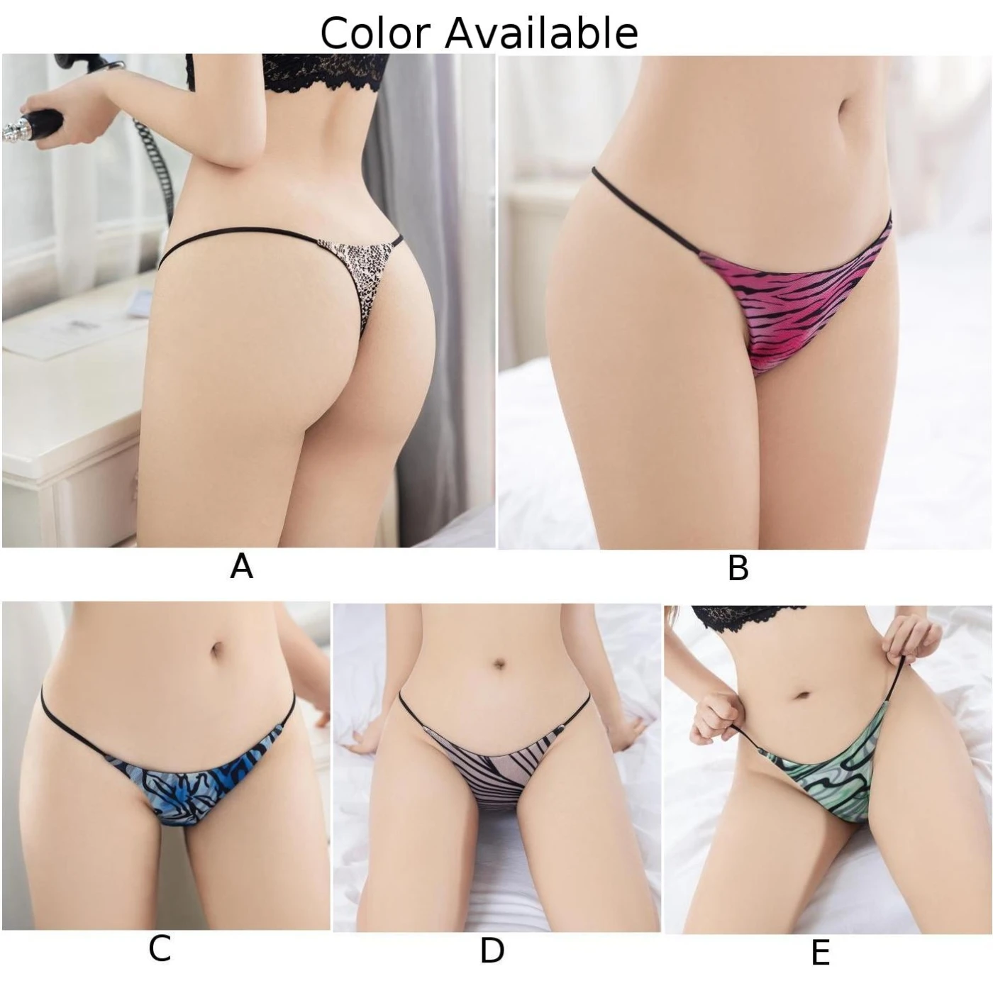 Fashion Women Panties Thong One Size Polyester Underpants Underwear Womens Breathable High Cut Ladies Lingerie Sexy