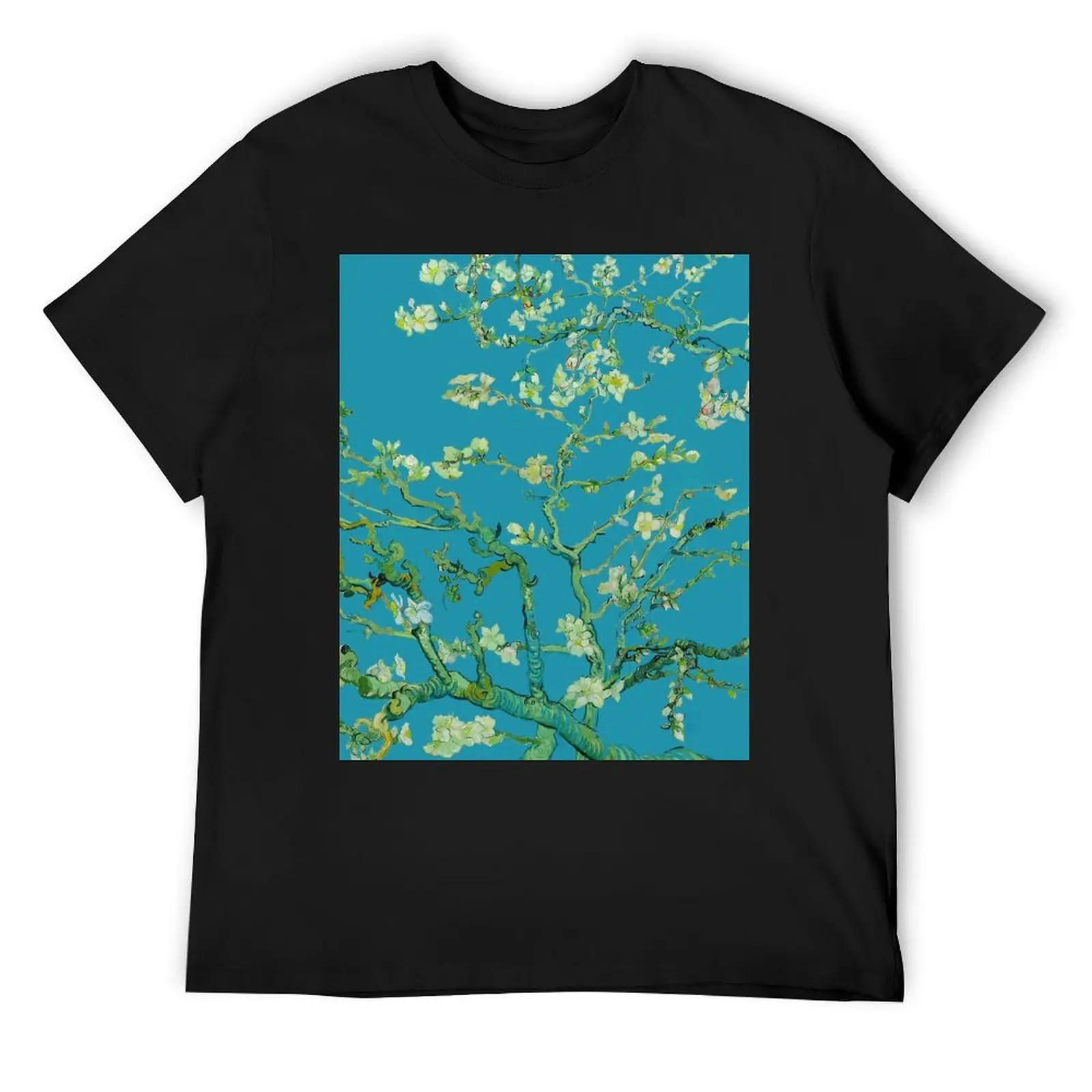 Almond Blossoms T-Shirt custom shirt summer tops Blouse vintage clothes mens graphic t-shirts big and tall