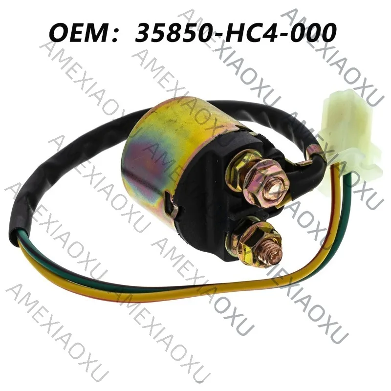 Motorcycle Starter Relay Solenoid For Honda 35850-HC4-000 TRX125 ATC200 TRX200 TRX300 TRX300FW FourTrax 300 1988-2000