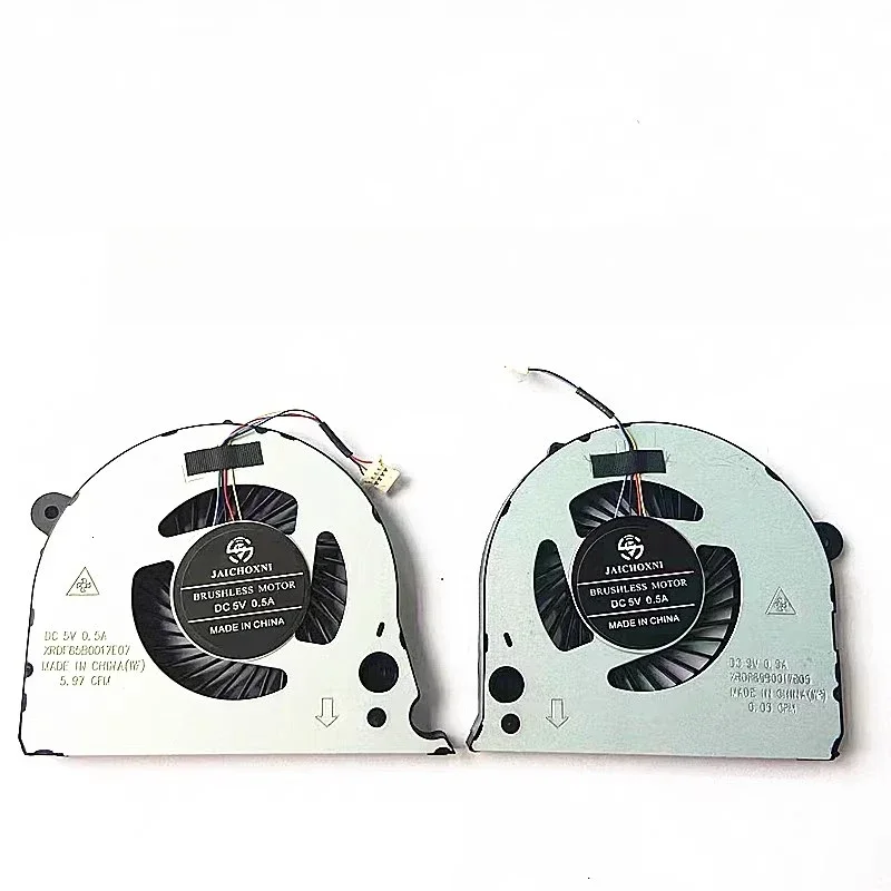 For Insprion7577 Cartridge G5-5587 7588 G7-7588 P72F P71F CPU+GPU DC 5V 0.5A Fan Accessories