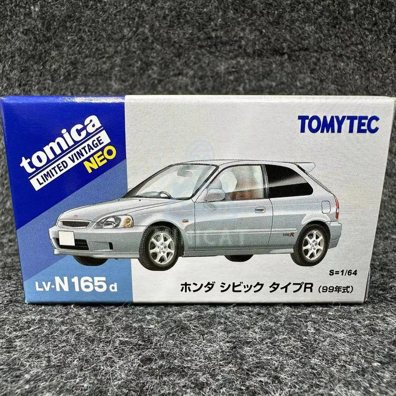 24.6 Tomytec Tomica TLV LV-N165d Civic R Diecast Model Car Kids Toys Gift