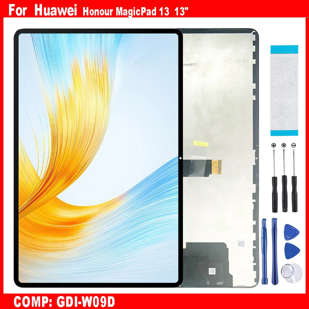 

ЖК-дисплей AAA 13 "для Huawei Honor MagicPad 13 2023 GDI-W09D, ЖК-дисплей, сенсорный экран, дигитайзер в сборе, запасные части