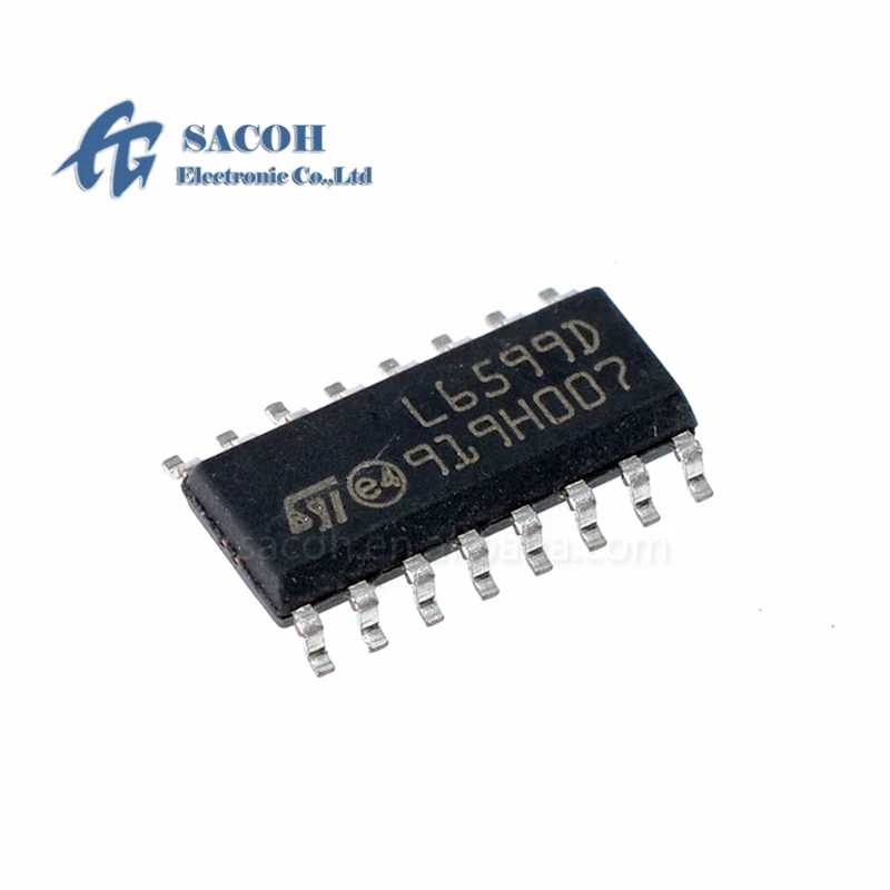 10PCS/lot New Original L6599D L6599DTR or L6599AD or L6599ATD or L6599AFD L6599 SOP-16 High-voltage resonant controller