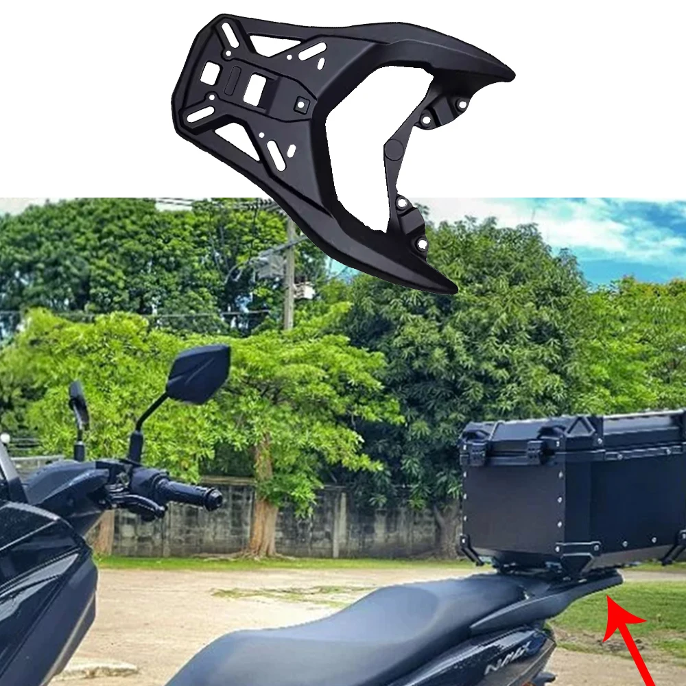

For Yamaha NMAX 155 V3 25 Rear Luggage Carrier Rack Cargo NMAX155 Storage Box Support Stable Motorcycle Rear Carrier for Travel