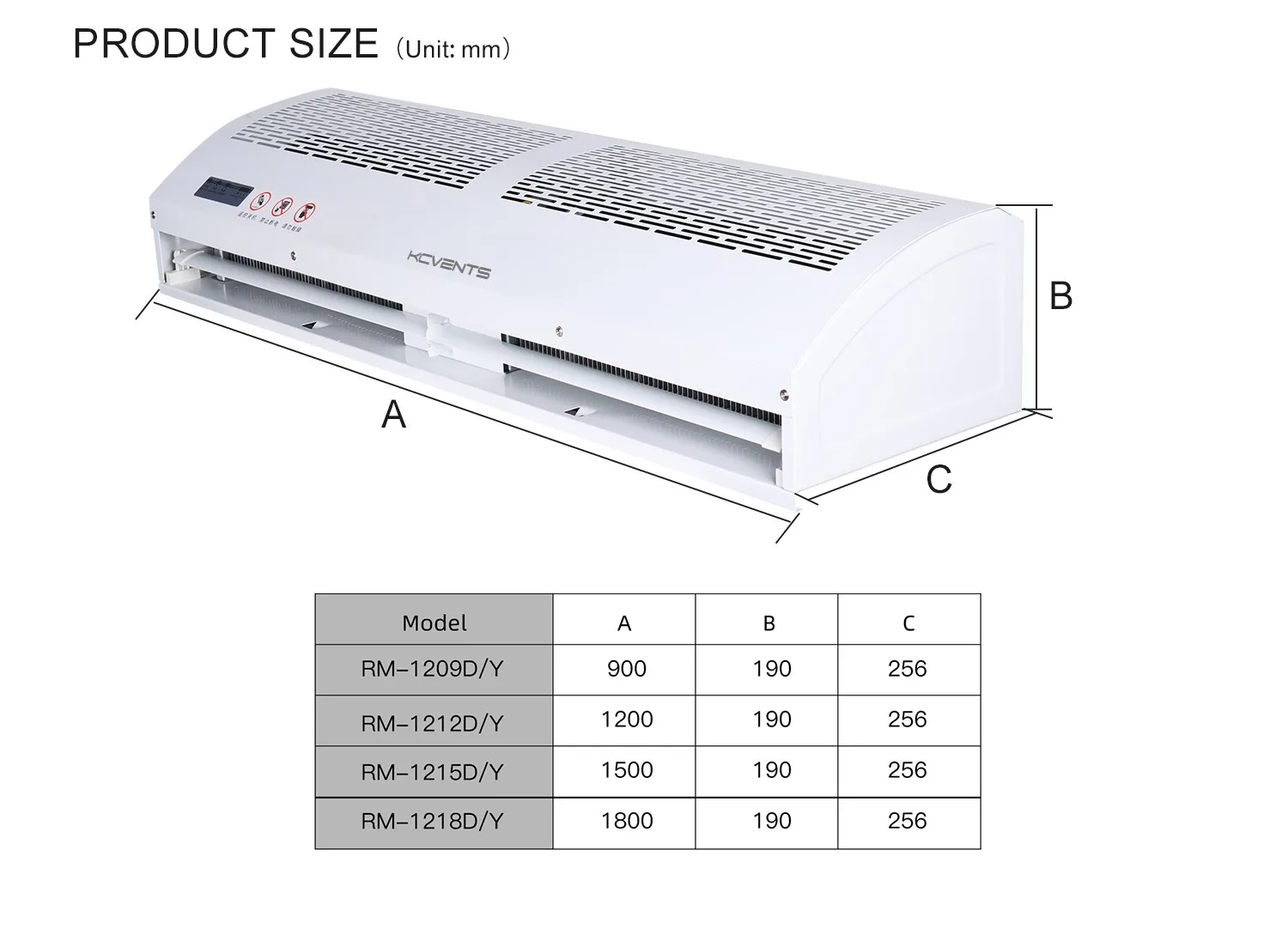 Create an Invisible Barrier of Warm Air with Heated Air Curtains