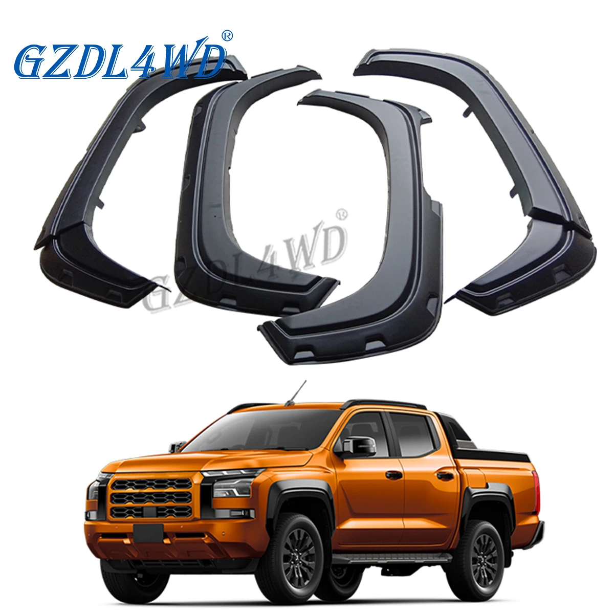 

GZDL4WD 4x4 внедорожные колеса с лентой 3 м для Mitsubishi Triton l200 2024+