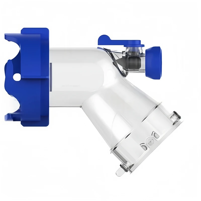 1PC RV Pipe Joint with Filter Screen Caravan Tank Rinser with Backflow Preventer for Toilet Waste Tank Cleaning RV Accessories