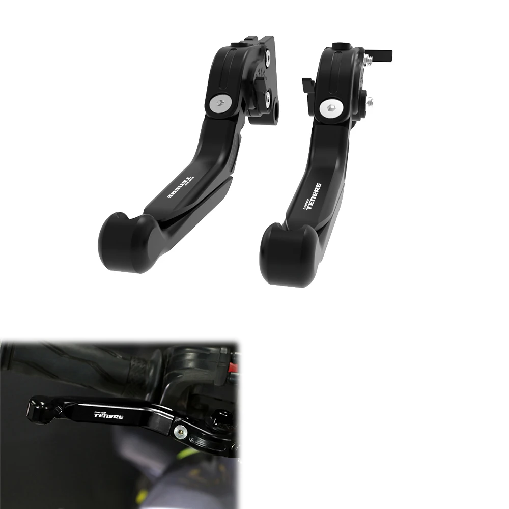 Fit For Yamaha XT350H/N XT660R X XT600Z Tenere XTZ750 Super Tenere Adjustable Foldable Extendable Motorcycle Brake Clutch Levers