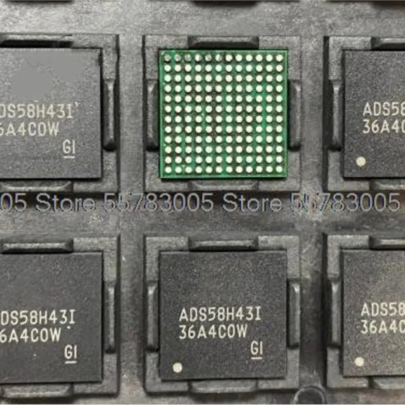 

Новый ADS58H43IZCR шелкография ADS58H43I BGA аналого-цифровой преобразователь микросхема