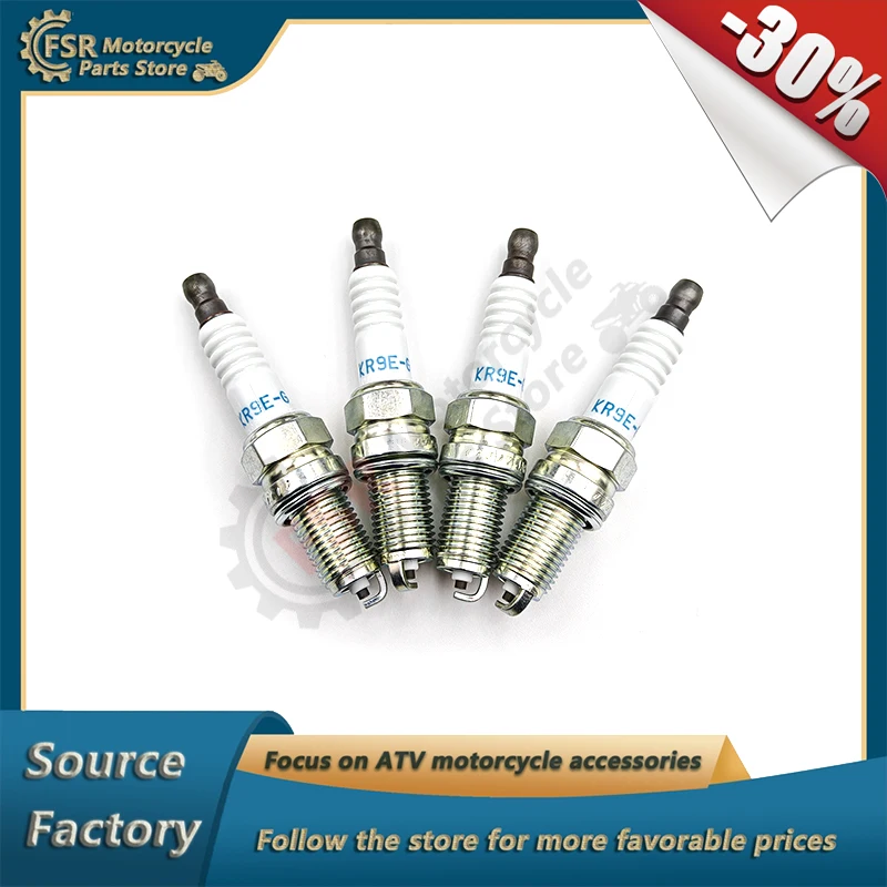 

4PCS Genuine NGK 93226 Spark Plugs KR9E-G for SeaDoo GTX 300 RXP-X RXT-X 296000407 420297947 296000421