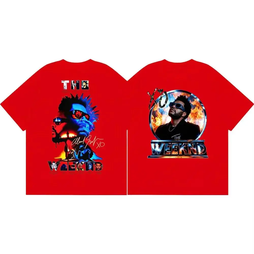 The Weeknd After Hours Til Dawn Tour 2026 Graphic T Shirts Fashion Y2k T-shirts Men Women Summer Casual Cotton T-shirt