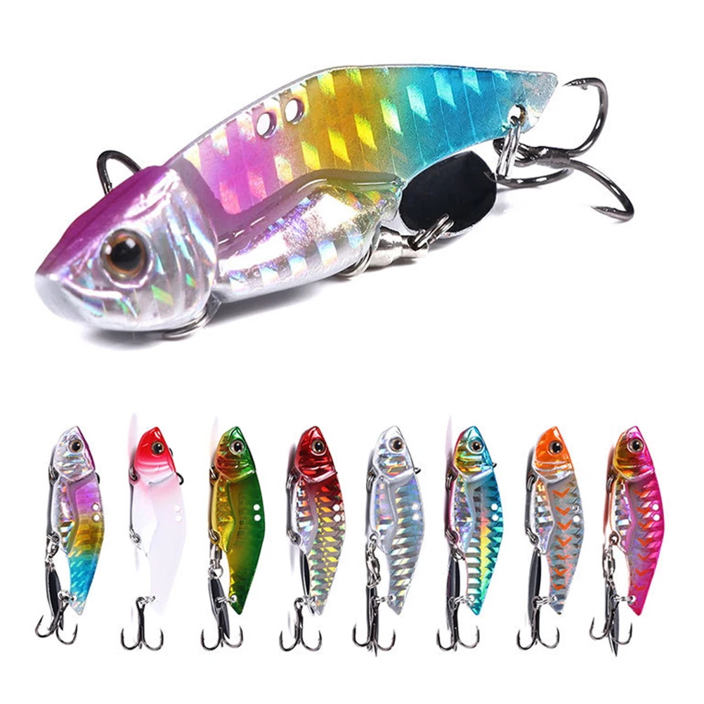 

2PCS Metal Fishing Lures Life-Like Simulation Baits Bionic Creative Lightweight Durable Fish Shape Design