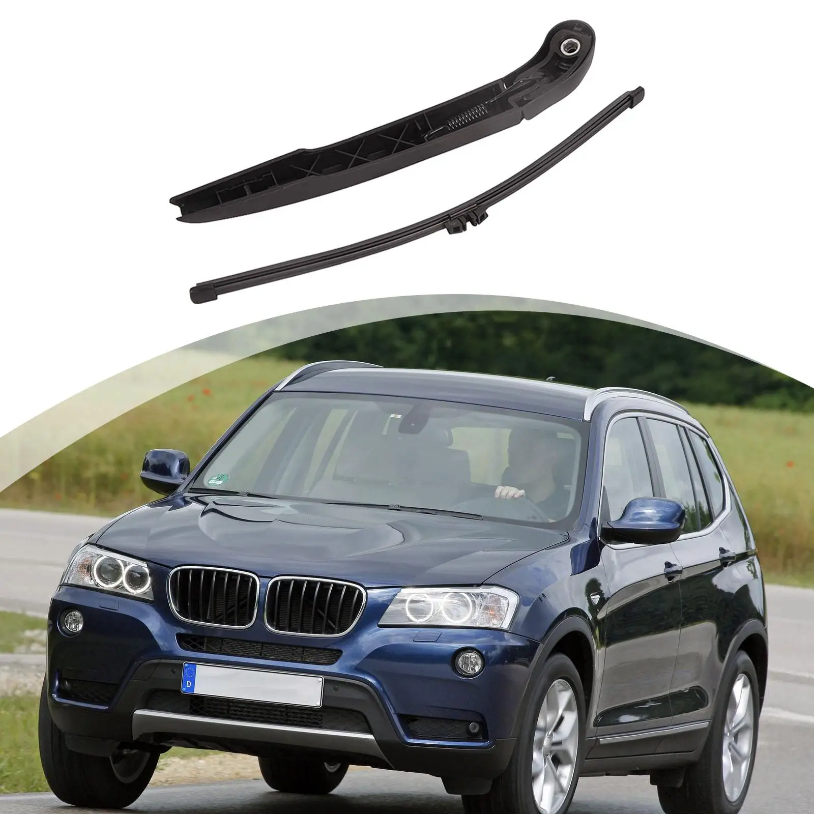 

Рычаг заднего стеклоочистителя с комплектом полос Комплект рычагов заднего стеклоочистителя 61627161030 Аксессуары для автомобиля для 328i x3